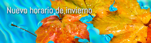 Nuevo horario de invierno